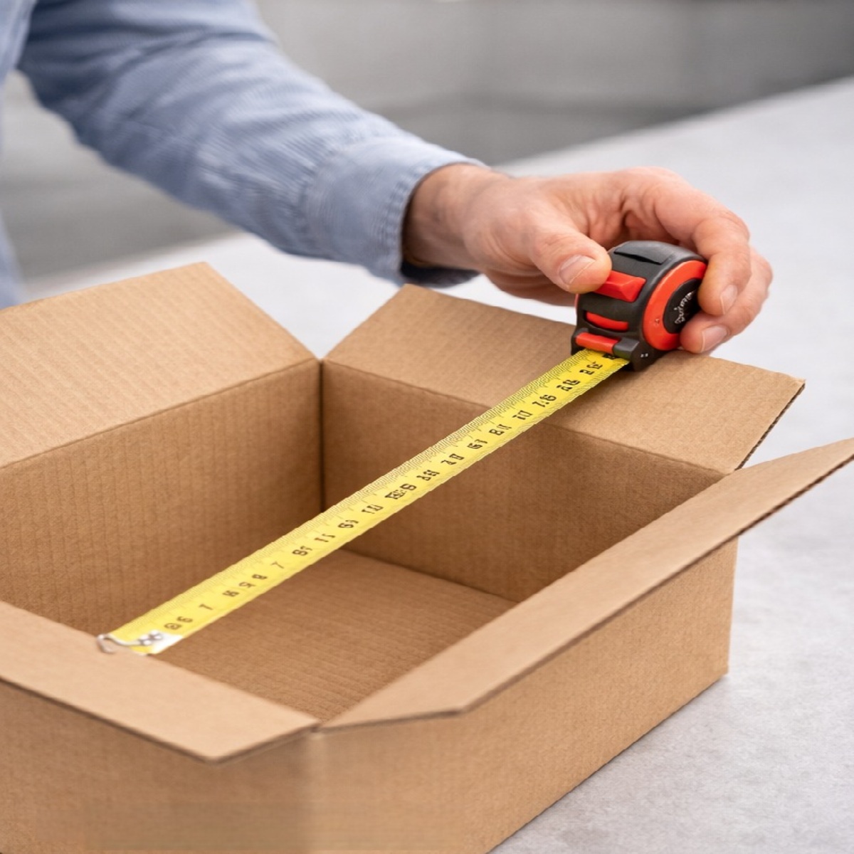 Как измерять коробку